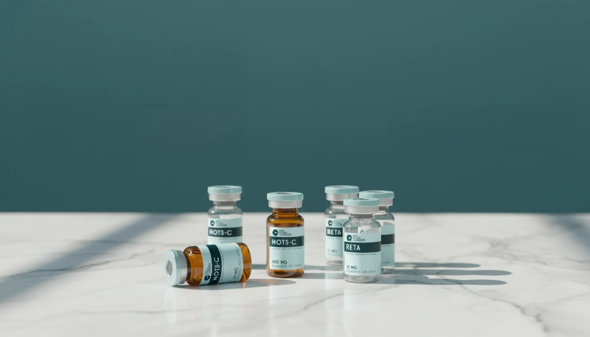 BioHack London research peptide vials