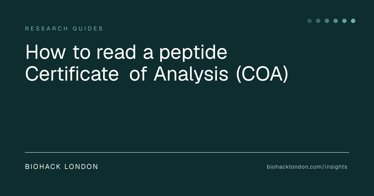 dsip certificate of analysis Certificate of Analysis main image 0